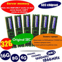 Server RAM: High Performance ECC Memory Modules Dual-Channel