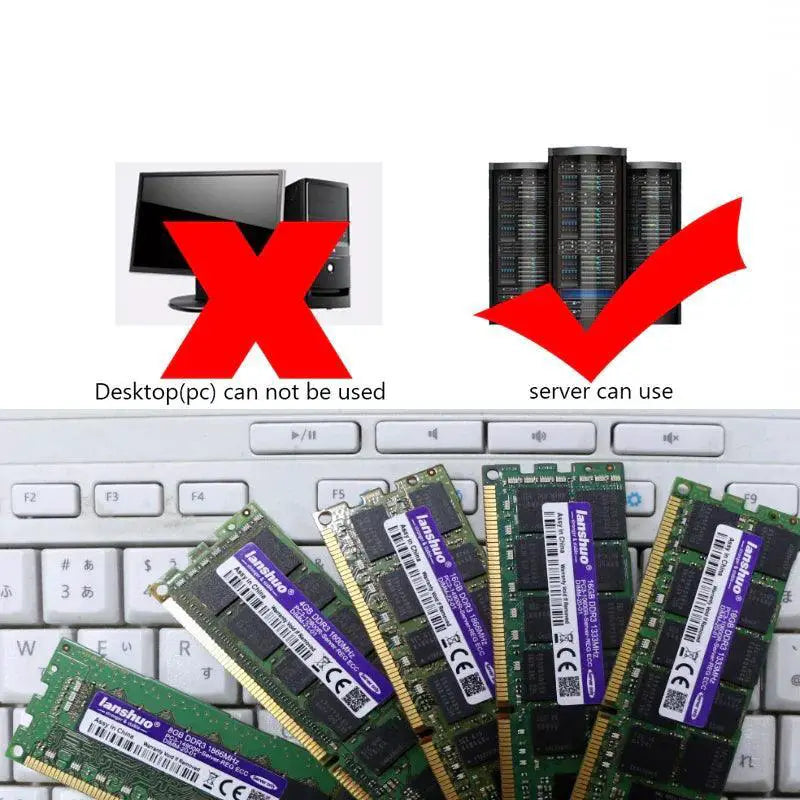 Server RAM High Performance ECC Memory Modules Dual Channel