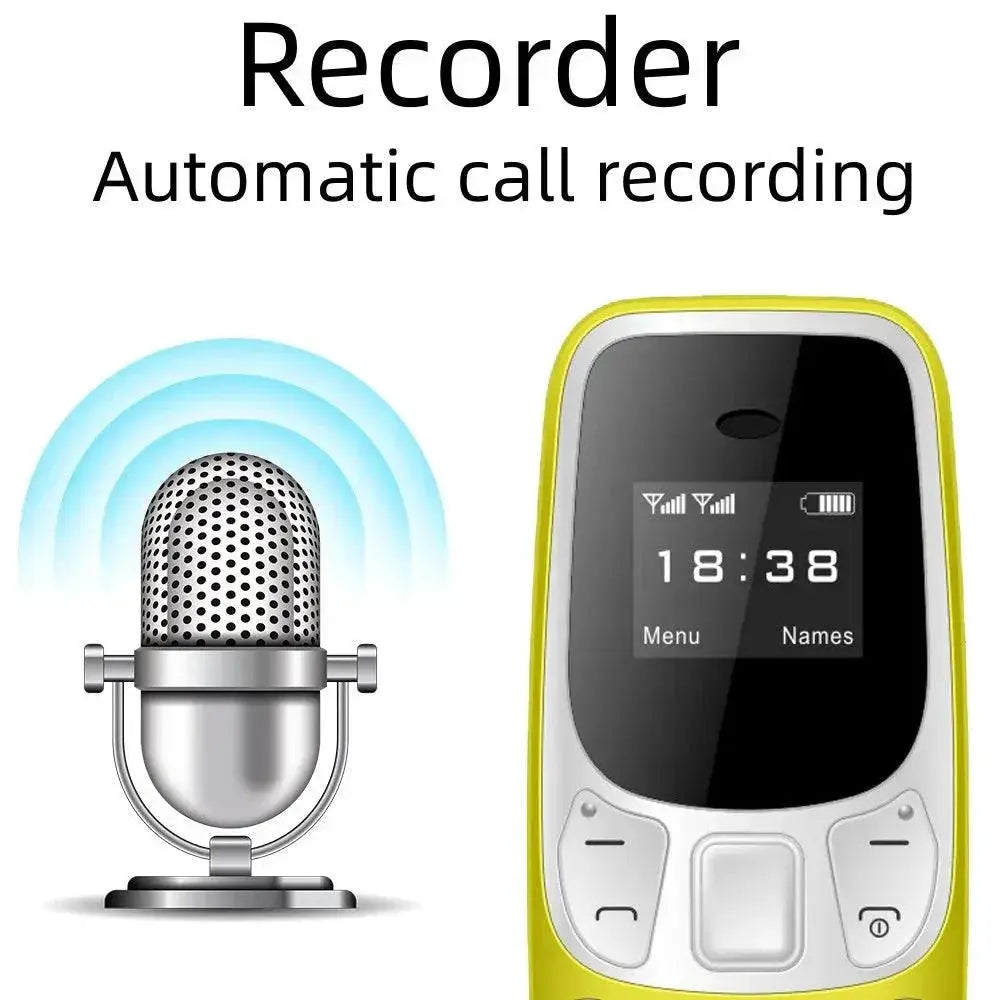 Servo BM10 Dual SIM Mini Phone With BT And Voice Changer