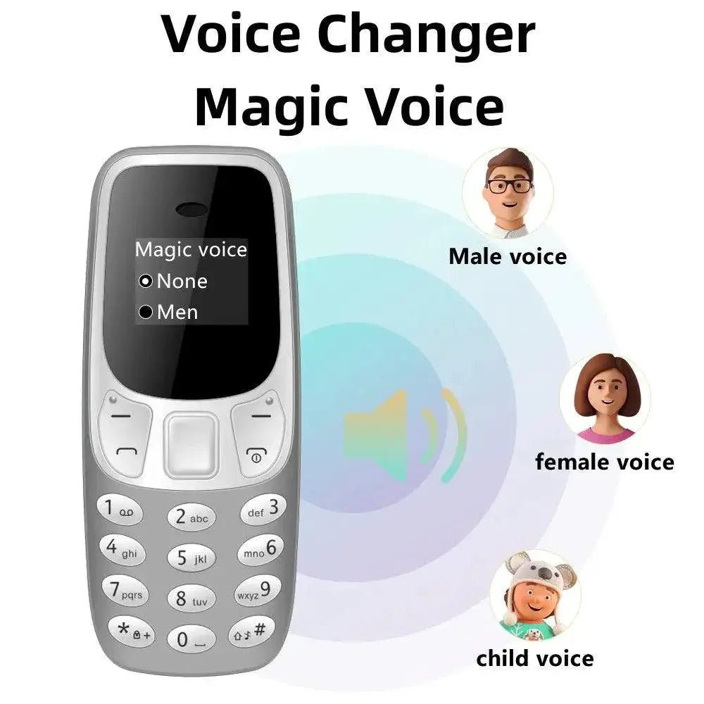 Servo BM10 Dual SIM Mini Phone With BT And Voice Changer