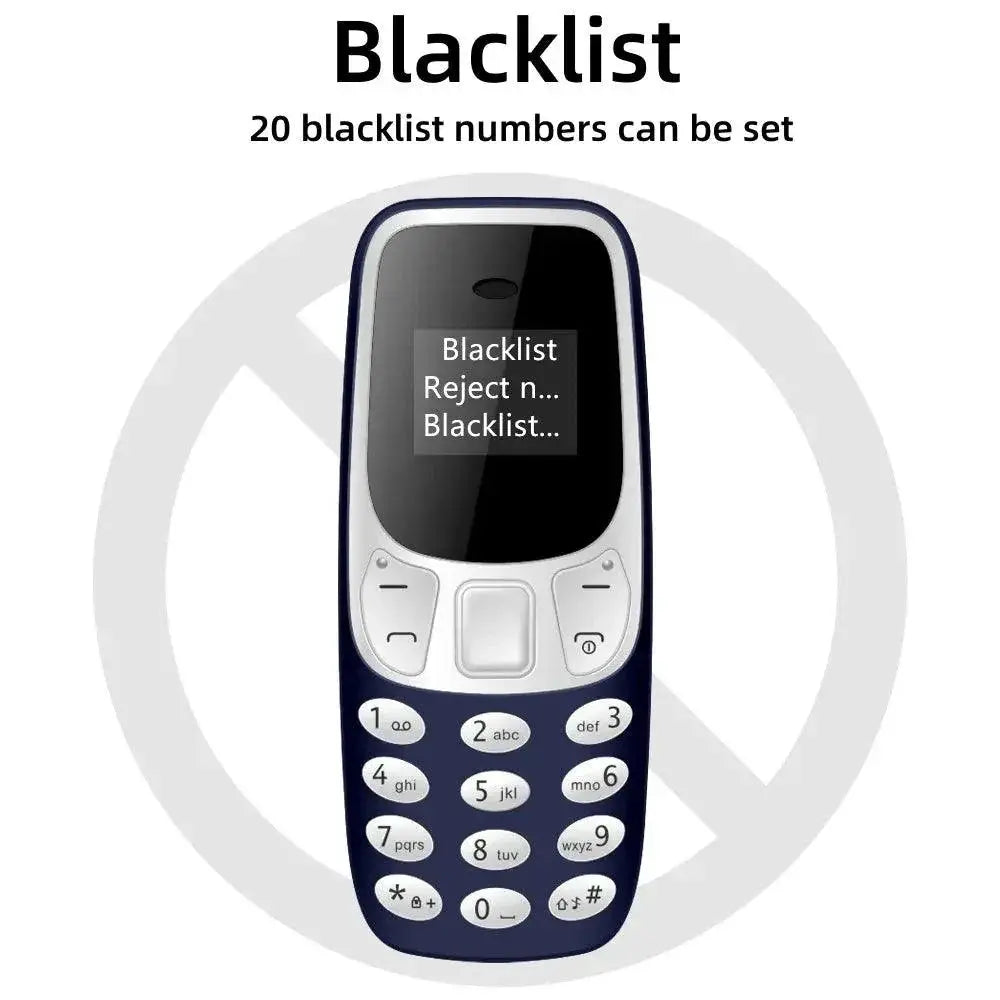 Servo BM10 Dual SIM Mini Phone With BT And Voice Changer