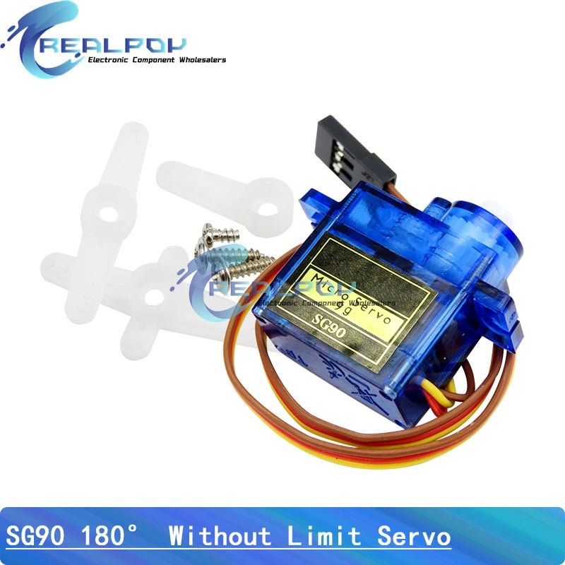 ServoTech SG90 9g Mini Micro Servo - High Output For Arduino And RC DIY Projects