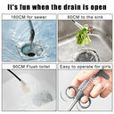 Sewer Pipe Unblocker Hair Cleaner Efficient Flexible Tool