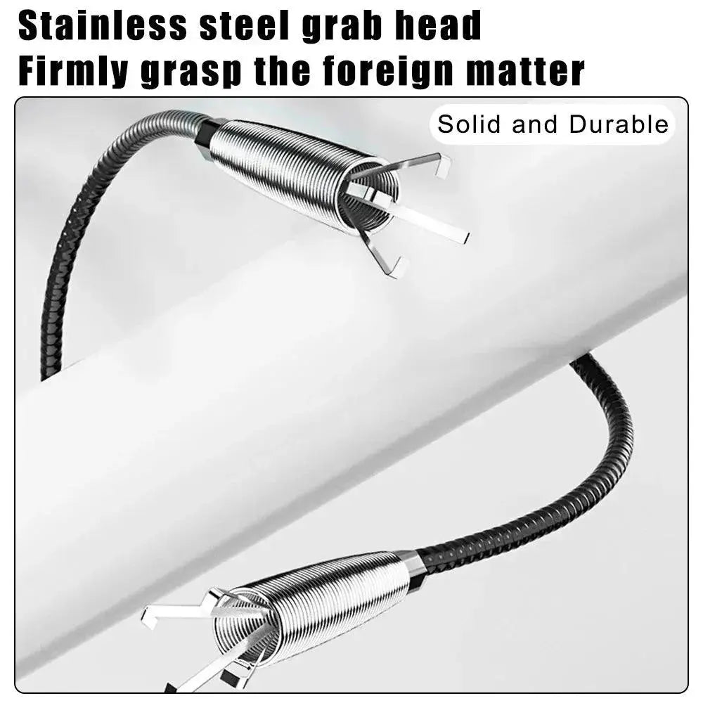 Sewer Pipe Unblocker Hair Cleaner Flexible Tool for Clogs