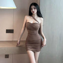 Sexy Halterneck Sheath Dress Stylish Confidence-Boosting Piece