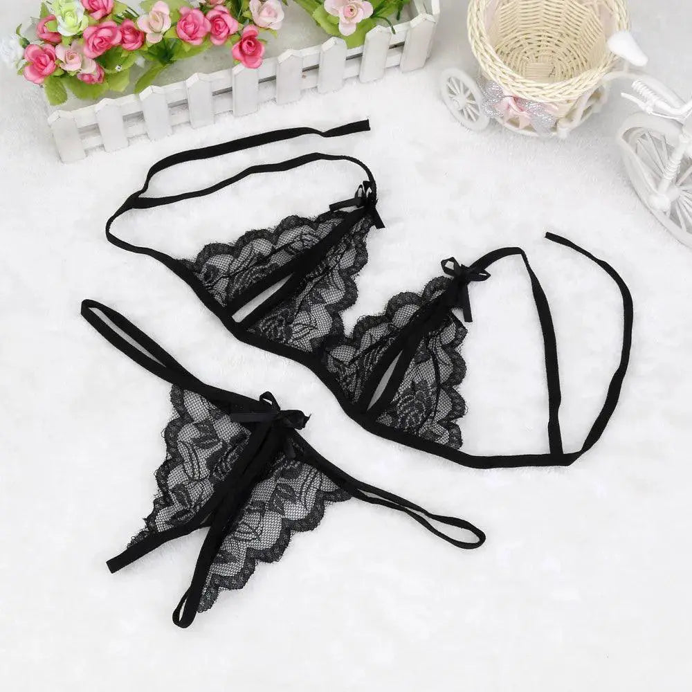 Sexy Lace Bra And Brief Set Elegant Lingerie For You