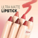 Sexy Red Matte Lip Liner Pen Long Lasting Waterproof Nude Brown