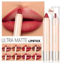 Sexy Red Matte Lip Liner Pen Long Lasting Waterproof Nude Brown