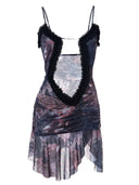 Sexy Tulle Crop Top Dress Fashion Forward Summer Style