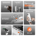 SHARGE 5000mAh Mini Power Bank for iPhone and Samsung Devices