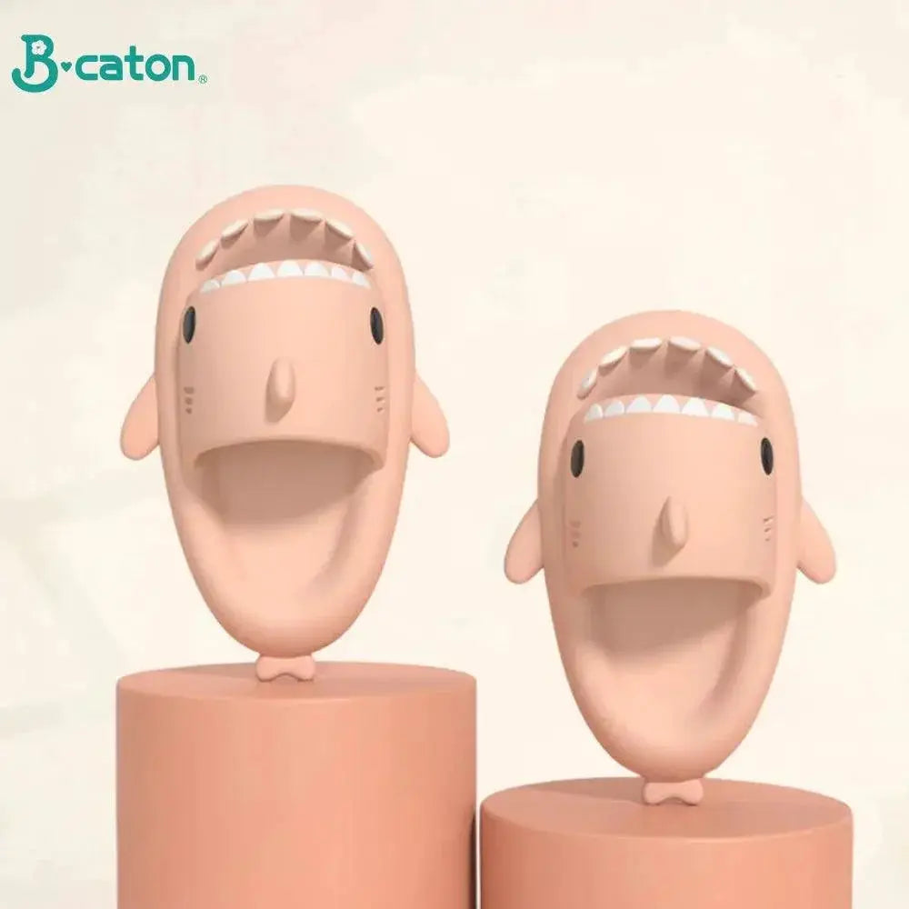Shark Cartoon Kids Sandals Cute Non Slip Indoor Slippers