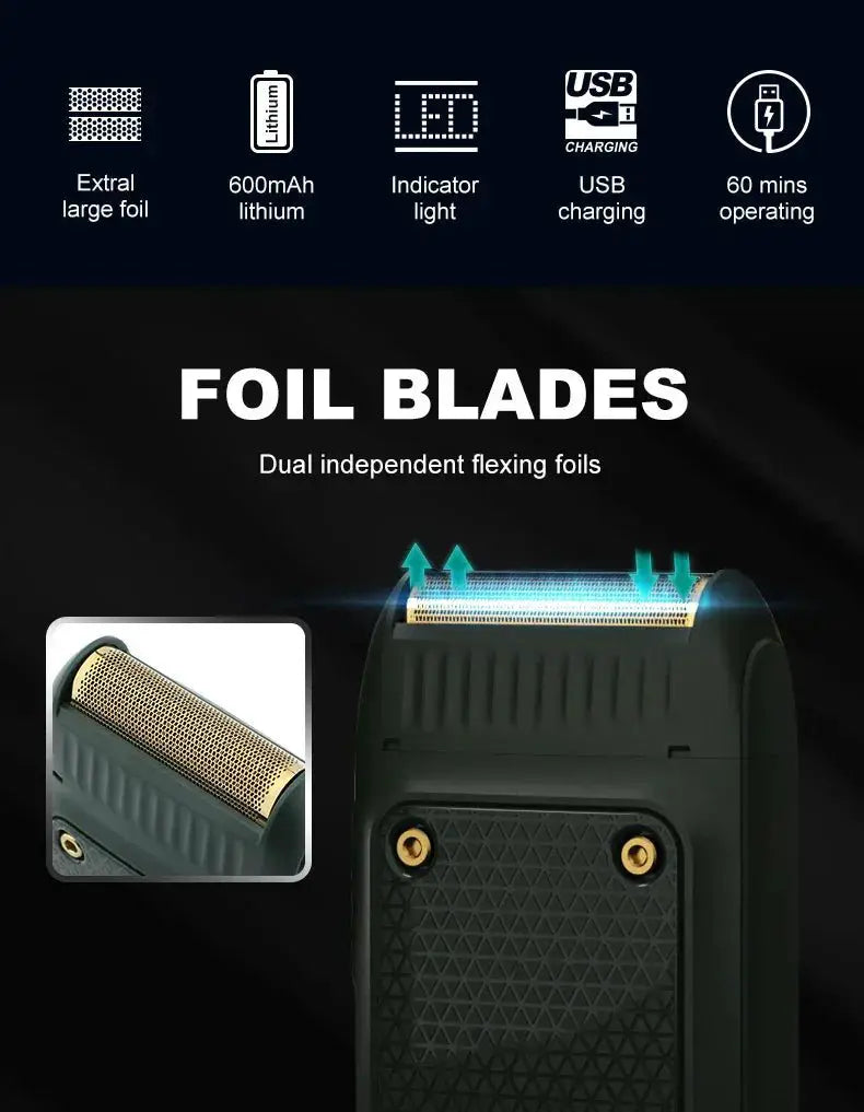 Shaver Electric Razor Portable Beard Trimmer for Men - OurLum.com