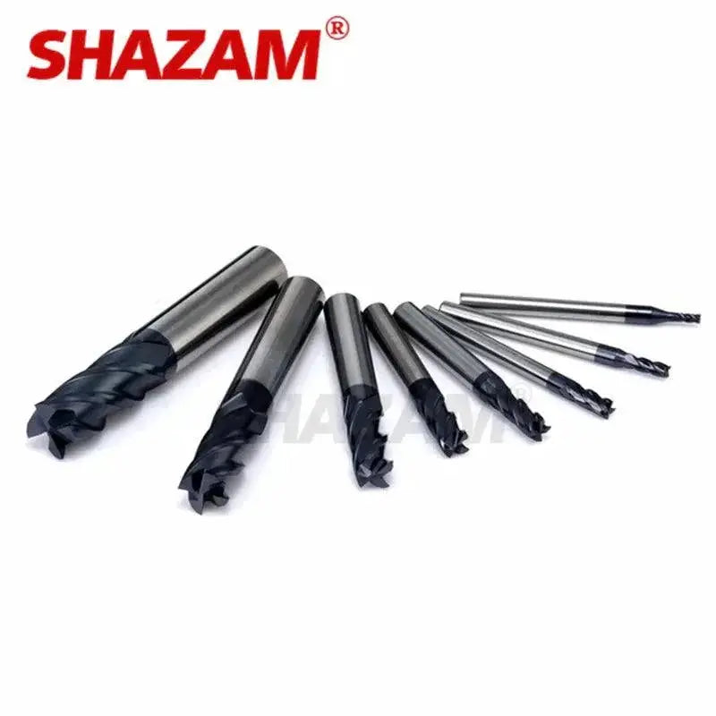 Shazam High Precision Tungsten Steel Endmill For CNC Milling