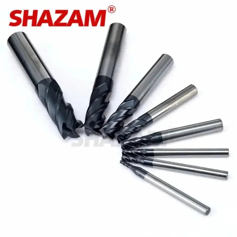 Shazam High Precision Tungsten Steel Endmill For CNC Milling