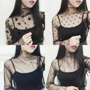 Chic Mesh Tee for Women, Layering Ready
