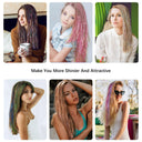 Shimmering Boho Hair Tinsel Extensions for Radiant Style