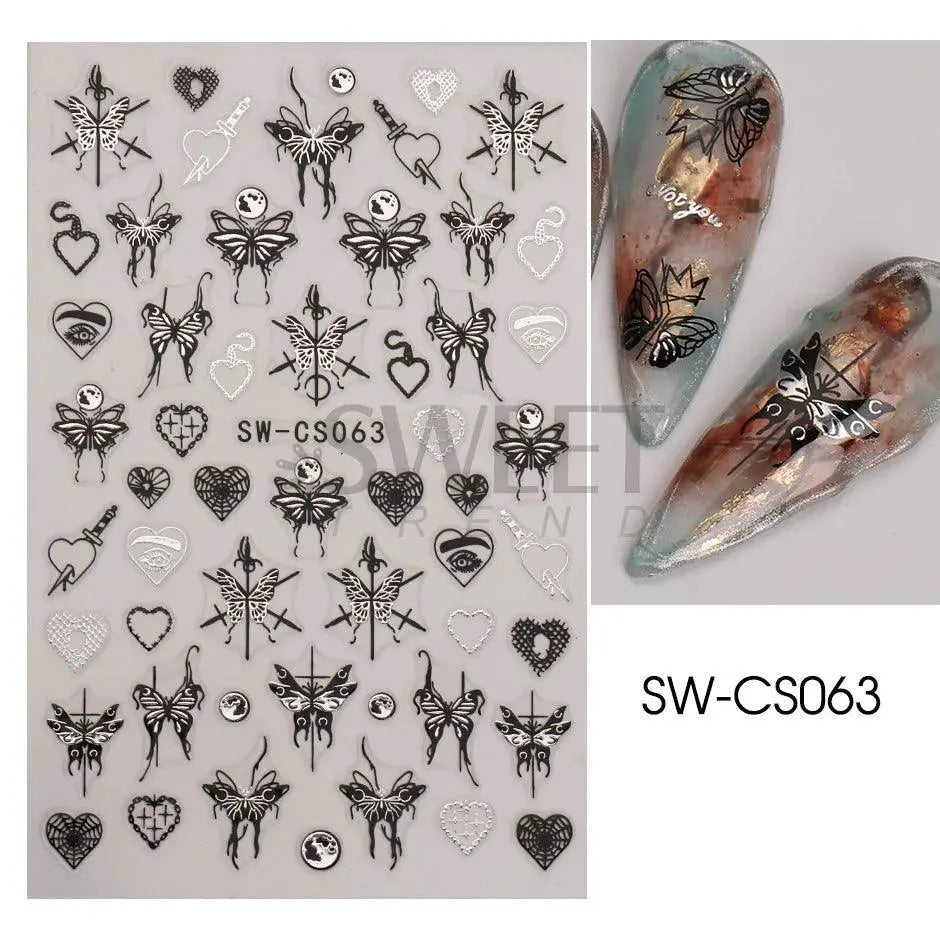 Nail Art Decals Kit for Beginners Shine — JO-2142