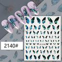 Shimmering Celestial Nail Art Decals Kit for Elegant Designs