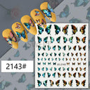 Shimmering Celestial Nail Art Decals Kit for Elegant Designs