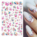 Shimmering Celestial Nail Art Decals Kit for Elegant Designs