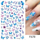 Shimmering Celestial Nail Art Decals Kit for Elegant Designs