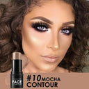 Shimmering Face Contour Stick Radiant Bronzer Highlighter Glow