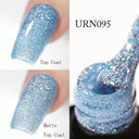 Shimmering Glitter UV Gel Nail Polish Summer Glow Essential