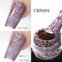 Shimmering Glitter UV Gel Nail Polish Summer Glow Essential