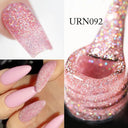 Shimmering Glitter UV Gel Nail Polish Summer Glow Essential