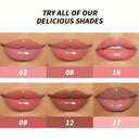 Shimmering Pearl Lip Gloss Collection Glamorous Lip Makeup Set