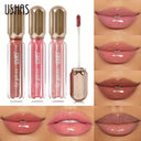Shimmering Pearl Lip Gloss Collection Glamorous Lip Makeup Set