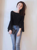 Shimmering Sequin Embellished T Shirt Holiday Style