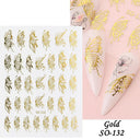 Shimmer 3D Nail Stickers For DIY Nails