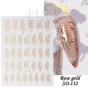 Shimmer 3D Nail Stickers For DIY Nails