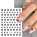 Shimmer 3D Nail Stickers For DIY Nails