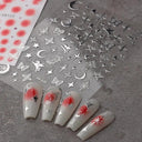 Shimmer 3D Nail Stickers For DIY Nails