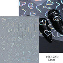Shimmer 3D Nail Stickers For DIY Nails