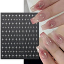 Shimmer 3D Nail Stickers For DIY Nails