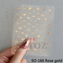 Shimmer 3D Nail Stickers For DIY Nails
