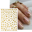 Shimmer 3D Nail Stickers For DIY Nails