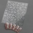Shimmer 3D Nail Stickers For DIY Nails