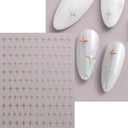 Shimmer 3D Nail Stickers For DIY Nails