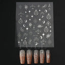 Shimmer 3D Nail Stickers For DIY Nails