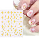 Shimmer 3D Nail Stickers For DIY Nails