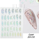 Shimmer 3D Nail Stickers For DIY Nails