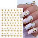 Shimmer 3D Nail Stickers For DIY Nails