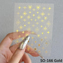 Shimmer 3D Nail Stickers For DIY Nails