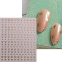 Shimmer 3D Nail Stickers For DIY Nails