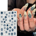 Shimmer 3D Nail Stickers For DIY Nails
