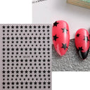 Shimmer 3D Nail Stickers For DIY Nails